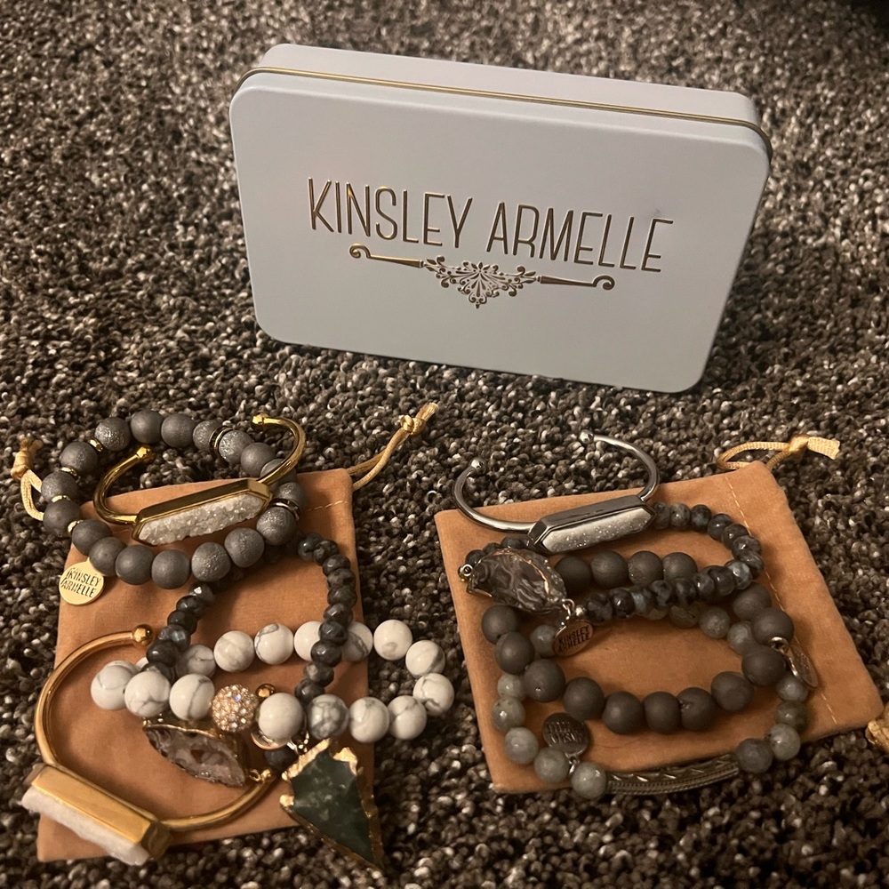 Kinsley Armelle Bracelet Stacks Gold & Silver
